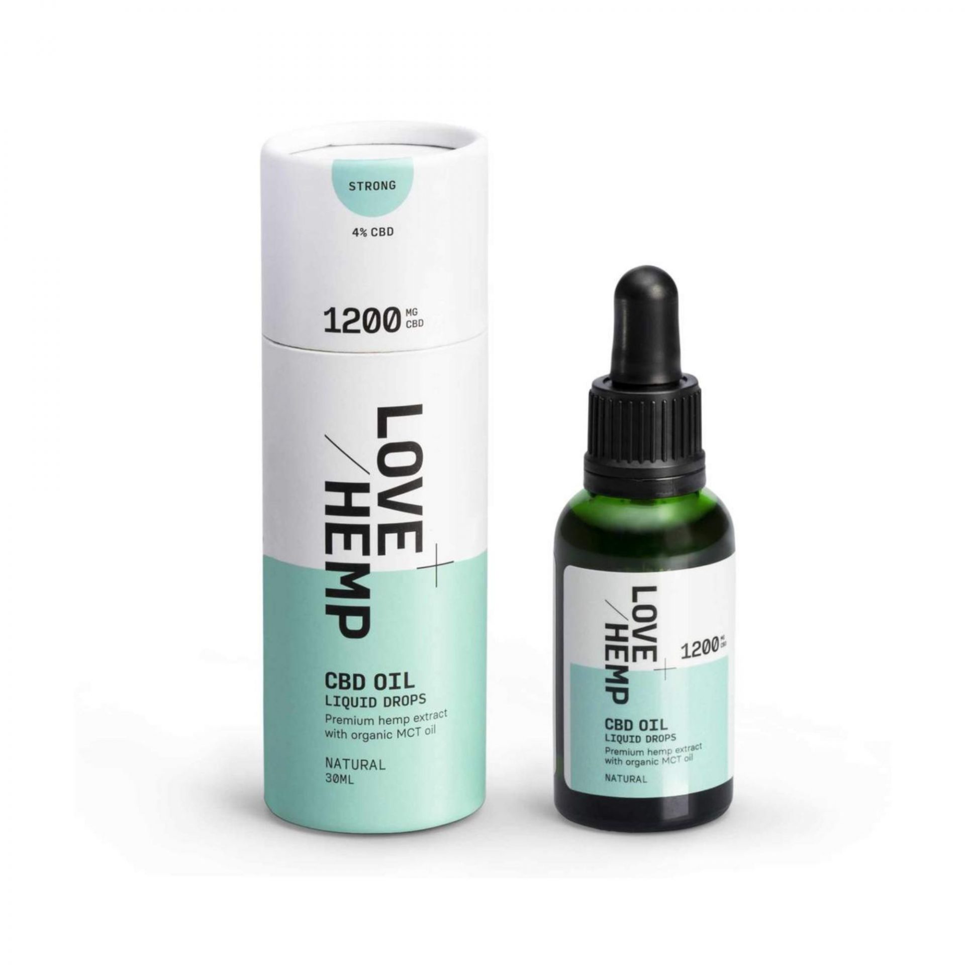 CBD Liquid Oral Oil Drops (1,200 mg)